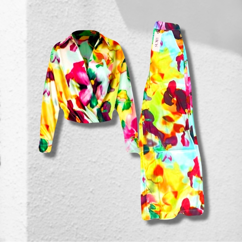 Two-Piece Summer Pants Set - NWT